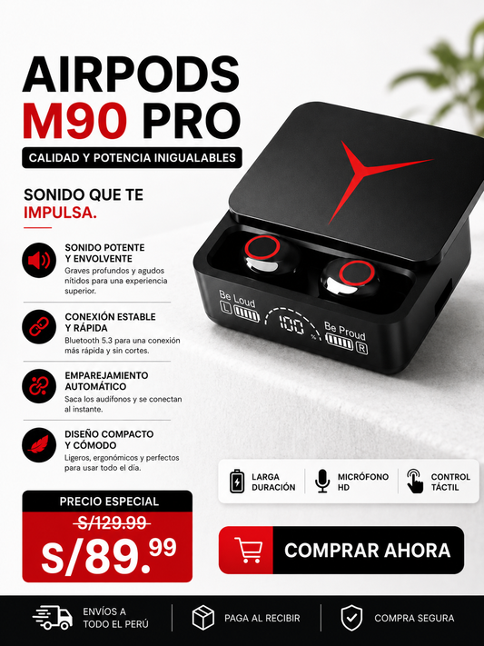 AIRPODS M90 PRO GAMER