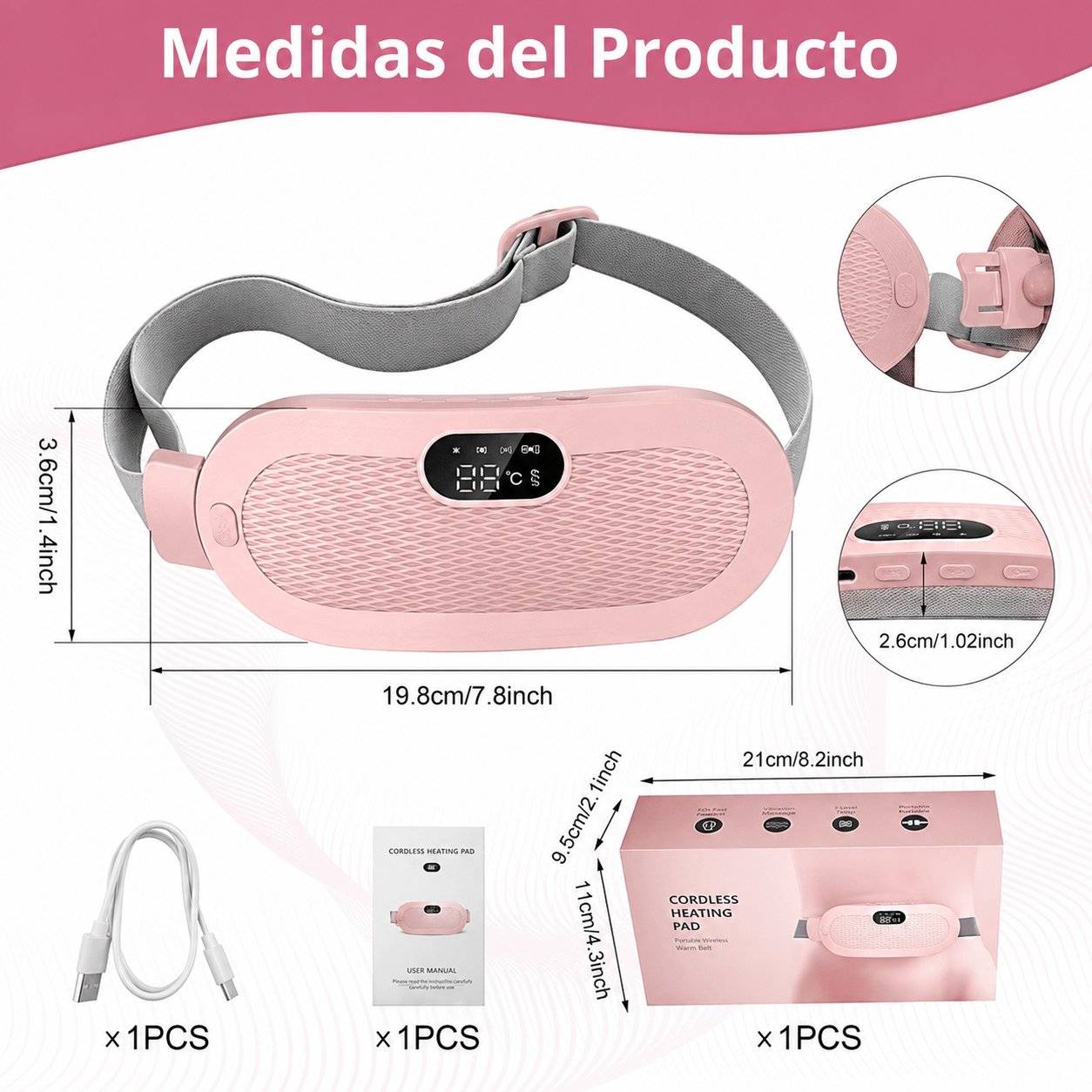 Cinturon para Cólicos