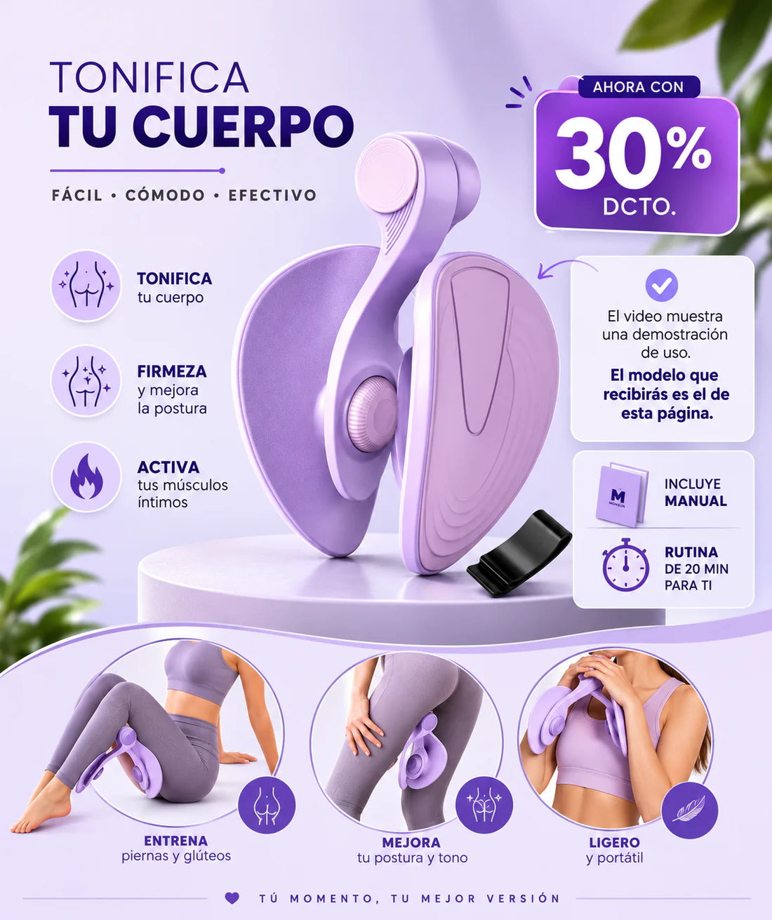 Tonificador de muslos US