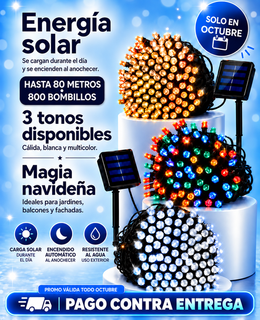 SolarChristmas™ Luces Solares Navideñas